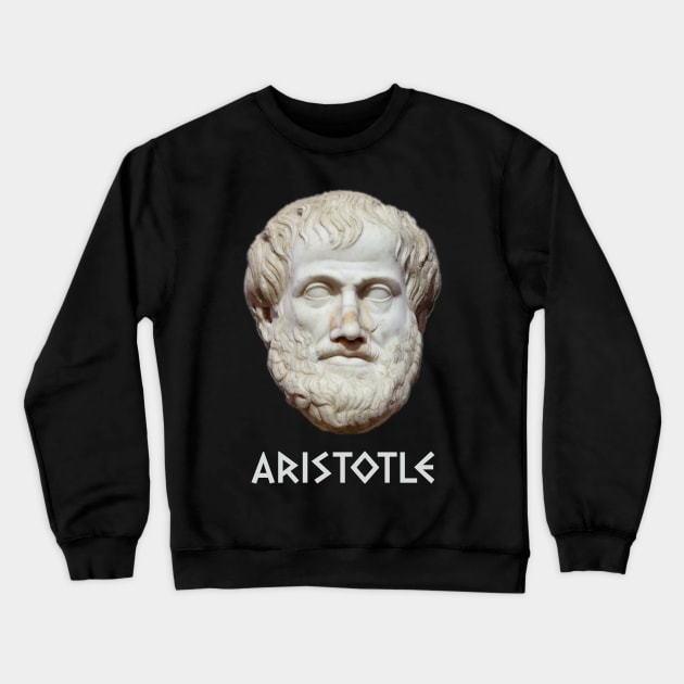 Aristotle - Philosophy Meme Crewneck Sweatshirt by isstgeschichte